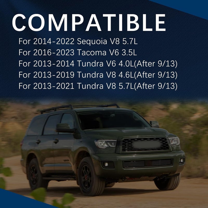 VINMS CA11895 Engine Air Filter for 2014-2022 Sequoia,2016-2023 Tacoma,2013-2014 Tundra,2013-2019 Tundra,2013-2021 Tundra - Image 2